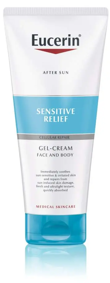 6534-eucerin sun regeneracni gelovy krem po opalovani sensitive relief 200 ml